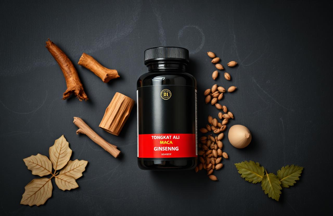 Boost Surge X natural ingredients including tongkat ali, maca, ginseng and fenugreek